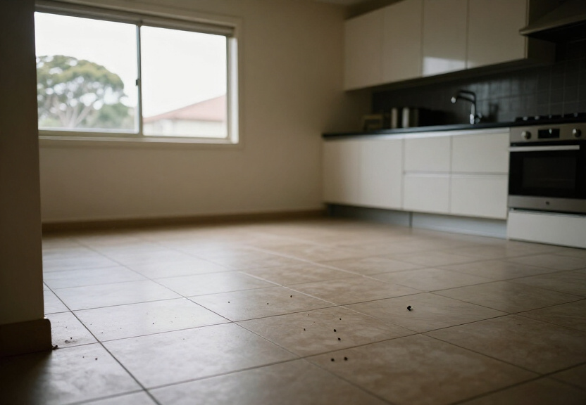 Kitchen in Bidwill free of cockroaches after treatment